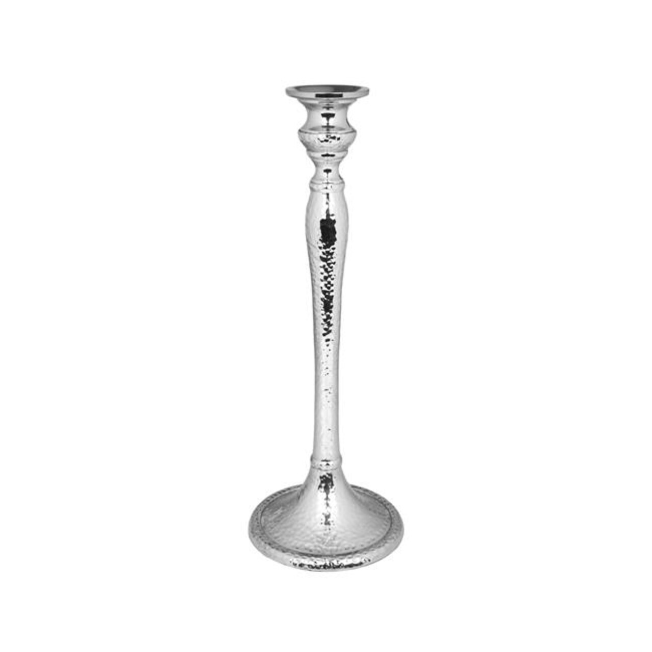 Classic Touch CH932 10.5 in. Nickel Candlestick